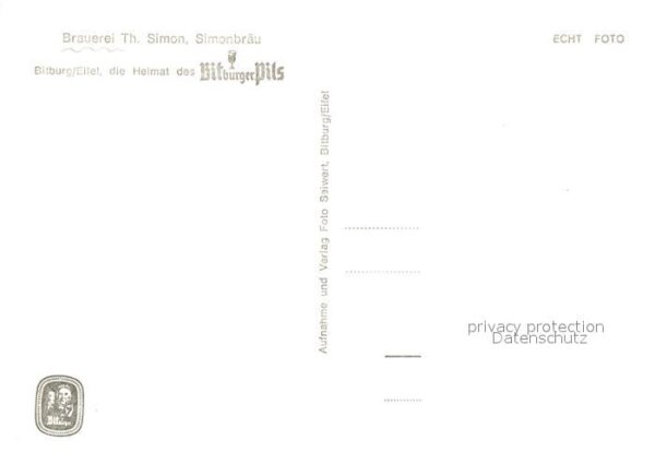Bitburg Brauerei Th. Simon Simonbräu Bitburger – Bild 2