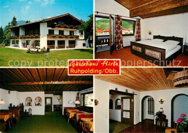 Ruhpolding Gästehaus Hirle Gastraum Fremdenzimmer