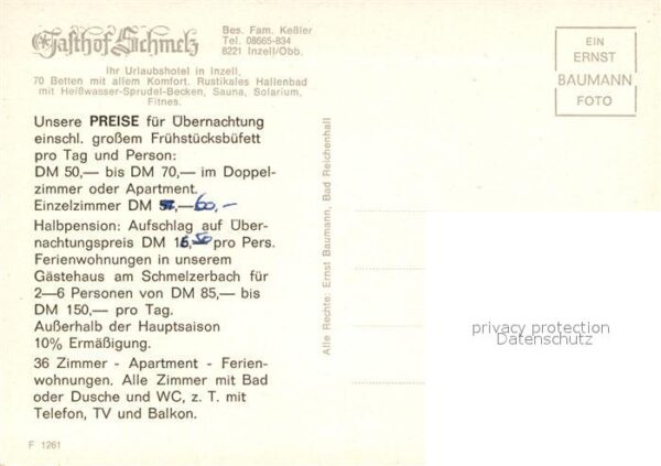 Inzell Gasthof Schmelz Hallenbad – Bild 2