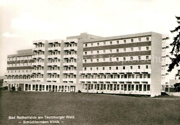 Bad Rothenfelde Schüchtermann Klinik am Teutoburger Wal