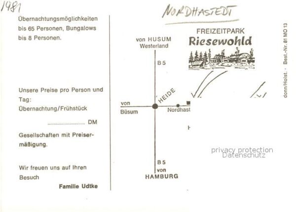 Nordhastedt Hotel Restaurant Forellenhof Bungalow – Bild 2