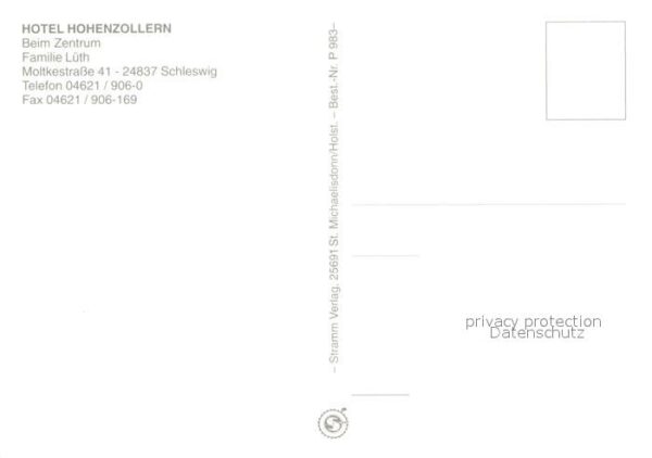 Schleswig Holstein Hotel Hohenzollern – Bild 2