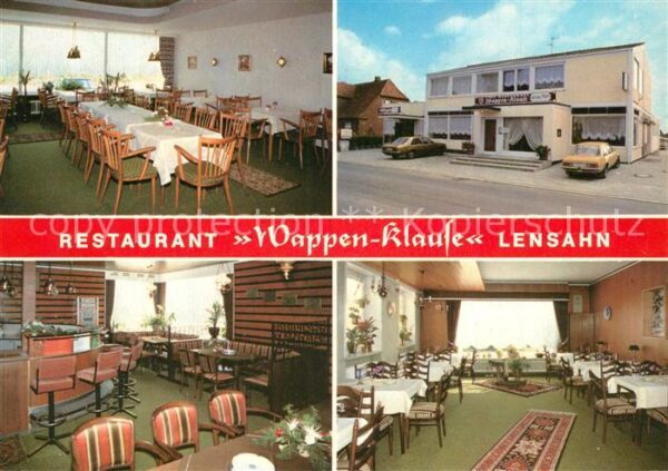 Lensahn Cafe Restaurant Wappen Klause