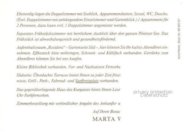 Klingberg Pension Beskidenhaus am Pönitzer See – Bild 2