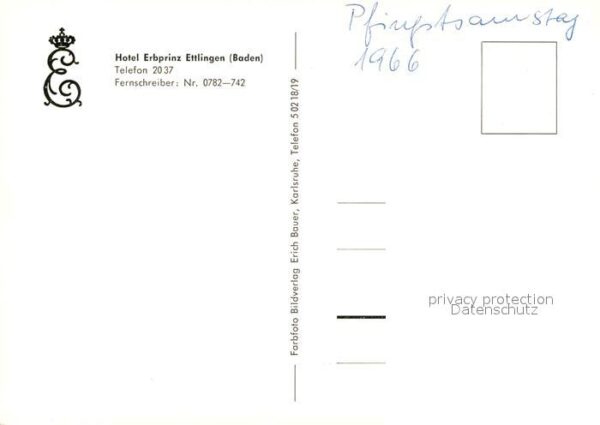 Ettlingen Hotel Erbprinz – Bild 2