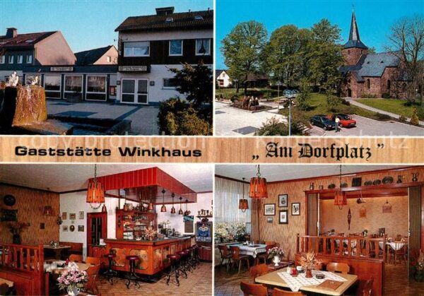 Wiblingwerde Gaststätte Am Dorfplatz Kirche