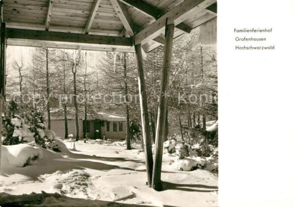 Grafenhausen Schwarzwald Familienferienhof im Winter