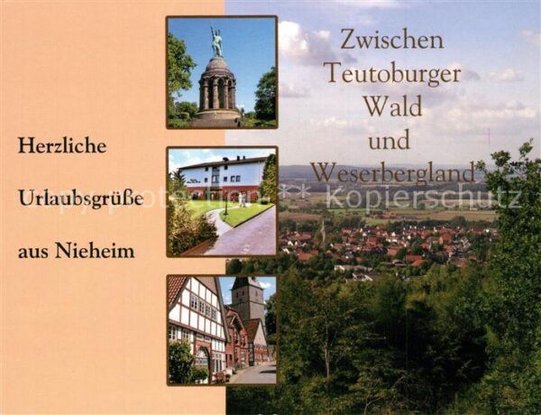 Nieheim Haus am Park Hermannsdenkmal Teutoburge