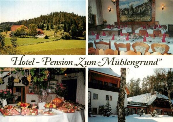 Aufsess Hotel Pension Zum Mühlengrund Restauran