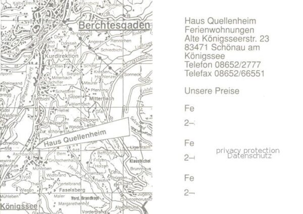 Schoenau Koenigssee Haus Quellenheim Ferienwohnungen Alpenp – Bild 2