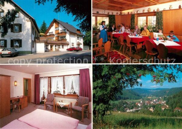 Lenzkirch Hotel Pension Schwörer Landschaftspanor
