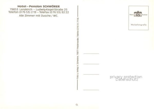 Lenzkirch Hotel Pension Schwörer Landschaftspanor – Bild 2