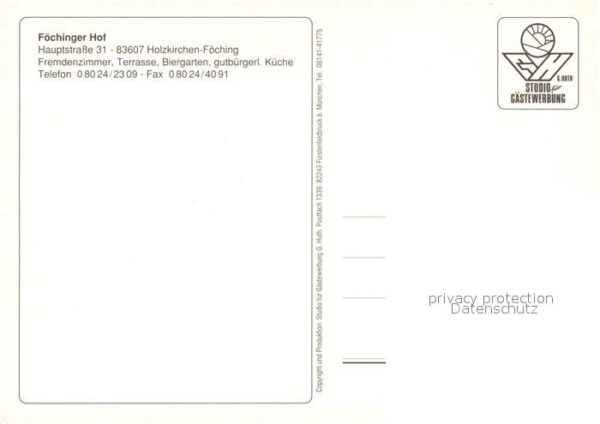 Foeching Oberbayern Hotel Gasthof Föchinger Hof – Bild 2