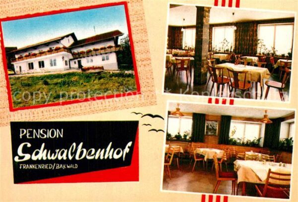 Frankenried Geiersthal Pension Gasthof Schwalbenhof Restaurant
