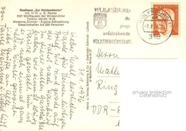 Wolthausen Gasthaus Zur Heideschenke Garten Lünebu – Bild 2