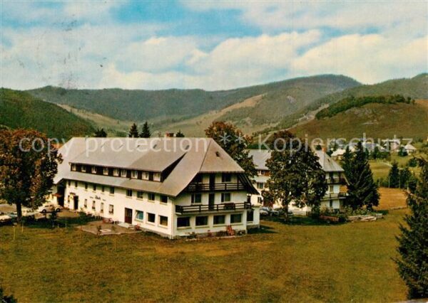 Bernau Schwarzwald Gasthof Pension Rössle Höhenluftkurort
