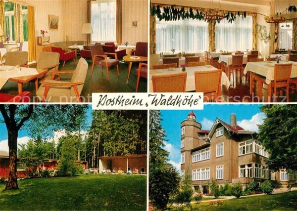 Braunlage Posterholungsheim Waldhöhe