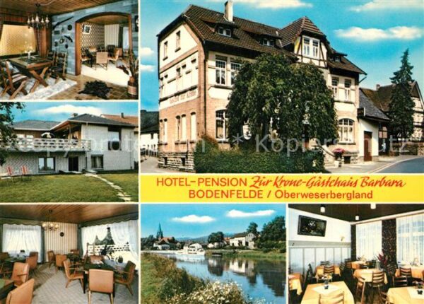 Bodenfelde Hotel Pension Zur Krone Gästehaus Barba