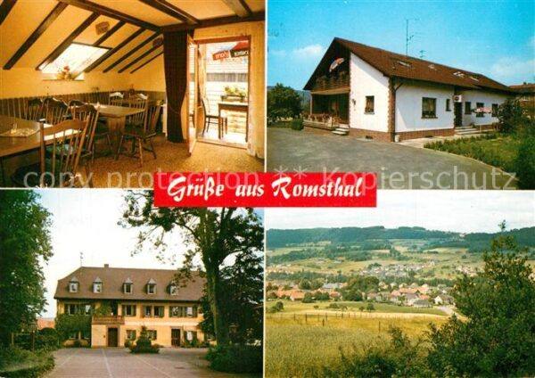 Romsthal Ferien auf dem Bauernhof Landschaftspan