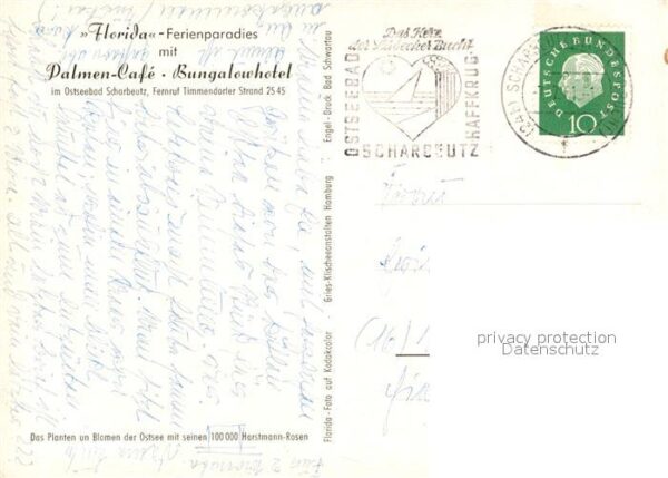 Scharbeutz Ostseebad Palmencafe Bungalowhotel Florida – Bild 2