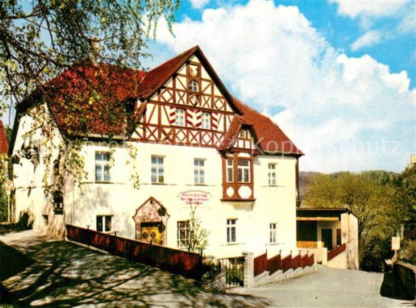 Streitberg Oberfranken Historische Pilgerstube Gaststätte Kurh