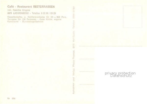 Lichtenberg Oberfranken Cafe Restaurant Seeterrassen Liegewiese – Bild 2