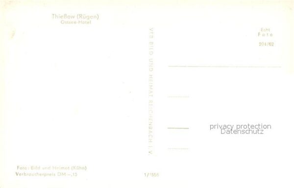 Thiessow Ostseebad Ruegen Ostsee Hotel – Bild 2