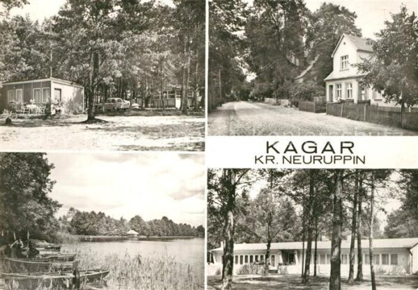 Kagar Teilansichten Bungalows Partie am See