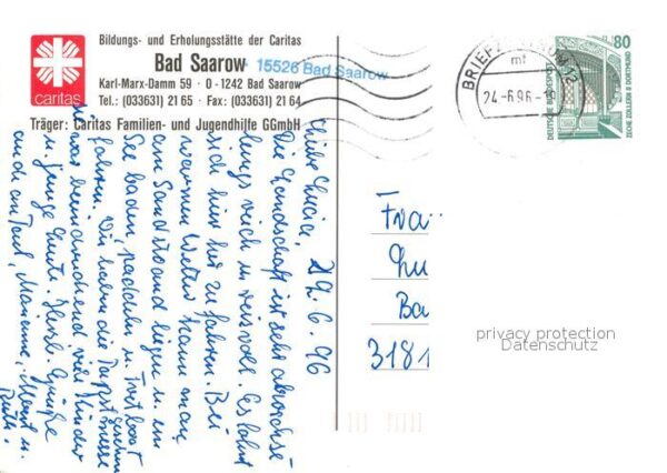 Bad Saarow Bildungs- und Erholungsstätte der Carit – Bild 2