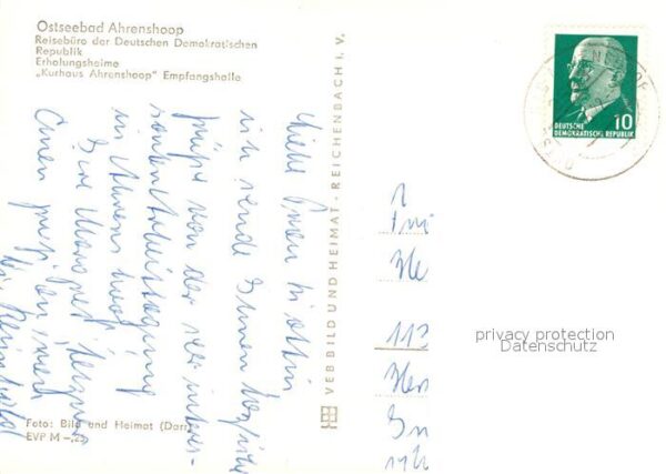 Ahrenshoop Ostseebad Kurhaus Empfangshalle – Bild 2
