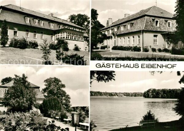 Pieskow Bad Saarow Gästehaus Eibenhof Uferpartie am Scharm