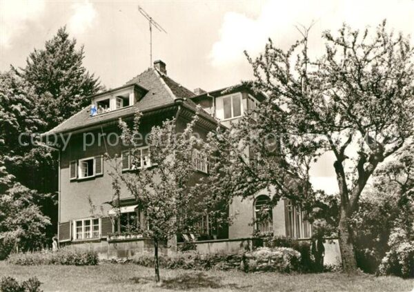 Oybin Gästehaus des Kulturbundes der DDR Karl