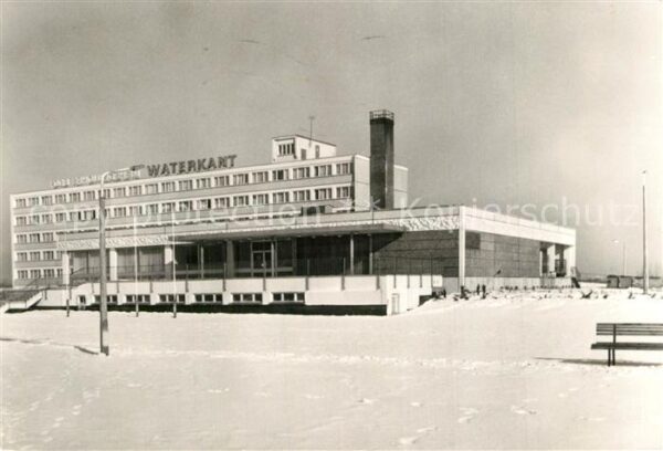 Boergerende FDGB Erholungsheim Waterkant im Winter