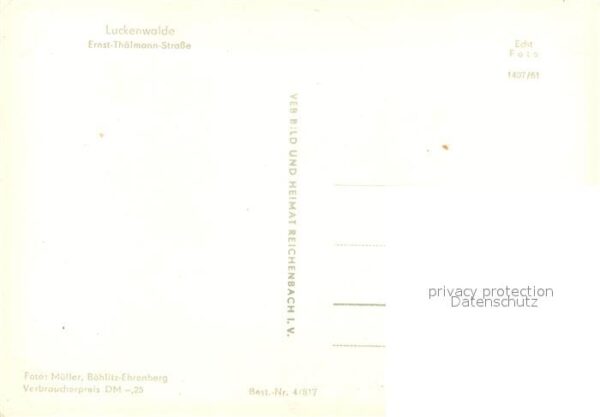 Luckenwalde Ernst Thälmann Strasse – Bild 2
