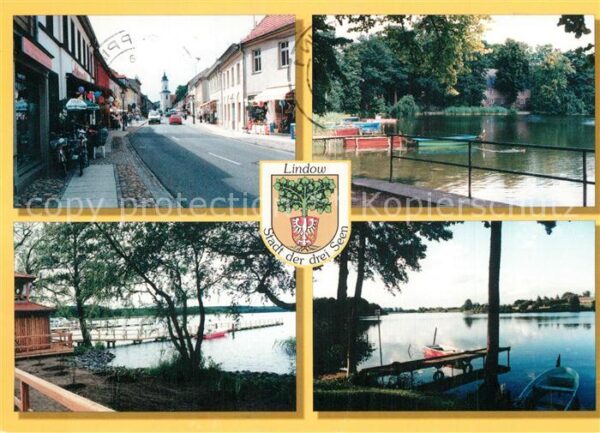 Lindow Mark Strasse des Friedens Kloster Wutzsee St