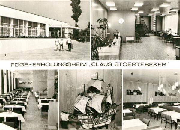 Zingst Ostseebad FDGB Erholungsheim Claus Stoertebeker E