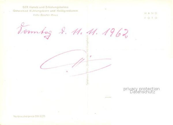Kuehlungsborn Ostseebad Fritz Reuter Haus – Bild 2