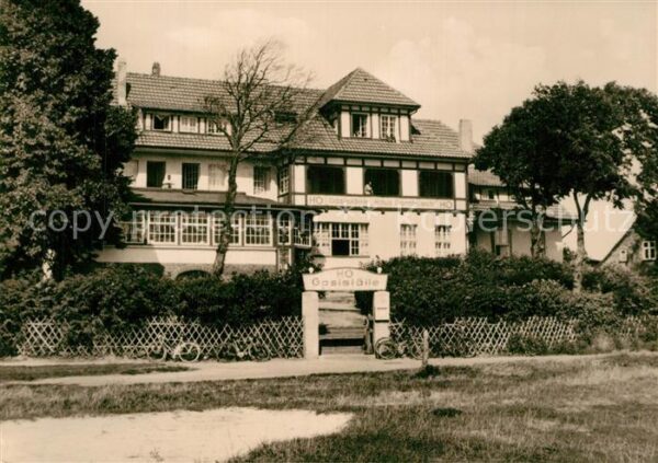 Kloster Hiddensee HO Gaststätte Haus Dornbusch