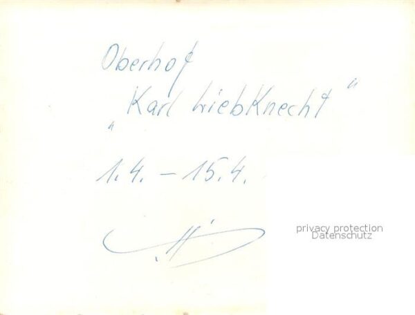 Oberhof Thueringen Erholungsheim Karl Liebknecht Heim – Bild 2