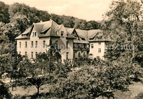 Ilsenburg Harz Reichsbahnerholungsheim Hermann Basse