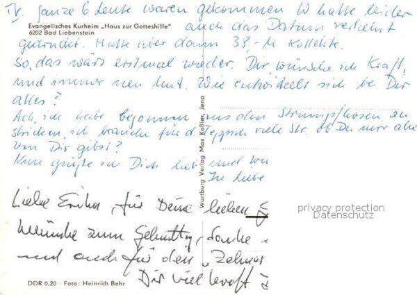 Bad Liebenstein Evangelisches Kurheim Haus zur Gotteshi – Bild 2