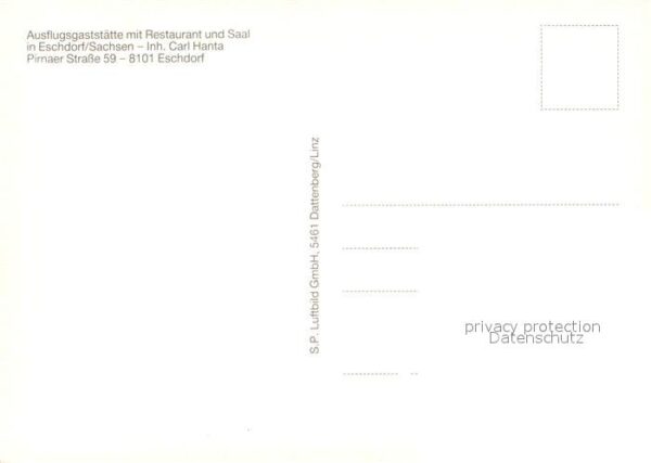 Eschdorf Schoenfeld-Weissig Ausflugsgaststätte mit Restaurant und S – Bild 2