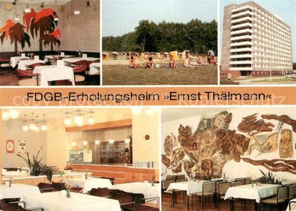 Rheinsberg FDGB Erholungsheim Ernst Thälmann Bar C