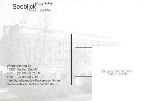 Flecken Zechlin Hotel Seeblick Restaurant Terrasse – Bild 2