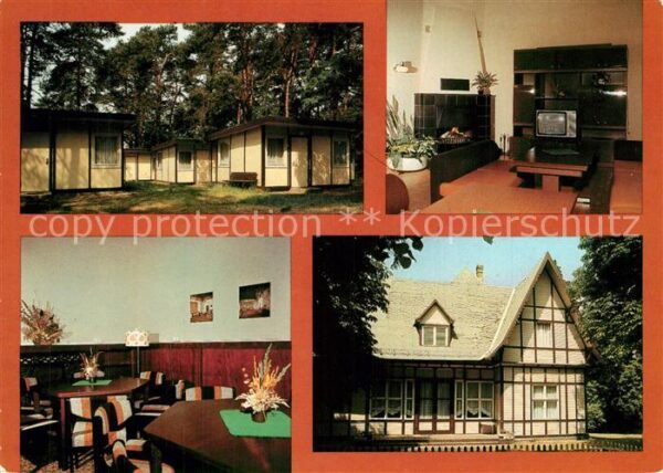 Graebendorf Koenigs Wusterhausen Bungalows Klubhaus Betriebsheim VEB Rob