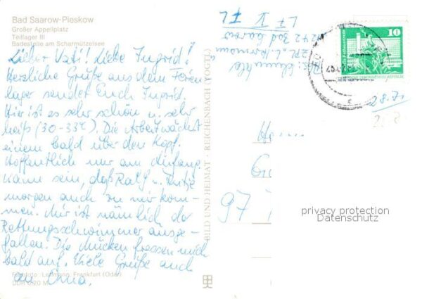 Bad Saarow-Pieskow Zentrales Pionierlager Lilo Herrmann Ap – Bild 2