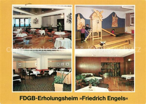 Templin FDGB Erholungsheim Friedrich Engels Caf
