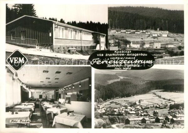 Tambach-Dietharz Ferienzentrum Kombinat FEB Starkstrom A
