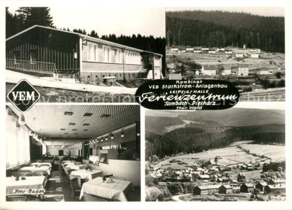 Tambach-Dietharz Ferienzentrum Kombinat VEB Starkstrom A