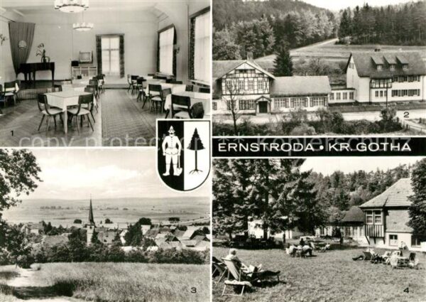 Ernstroda FDGB Erholungsheim Otto Heller Ortsansi